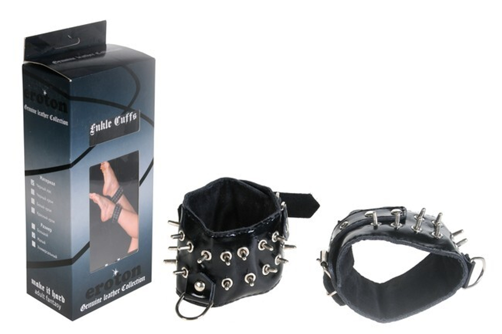 Поножи лакированные черные (Цвет: черный)