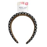 Ободок для волос ширина 3/3 см, АССОРТИ 1, MONTE VITA, 457123