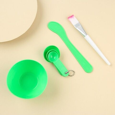 Зеленый набор для приготовления масок «Будь неповторимой» (Цвет: зеленый)