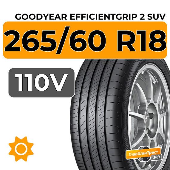 Goodyear Efficientgrip 2 SUV 265/60 R18 110V