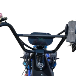 Электроскутер Citycoco GT X7 PRO Синий (2000W) Off Road