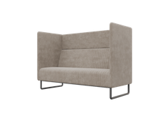 Bronks Диван двухместный BROS-2 Pallada 03/Металл Черный 1715*760*1180