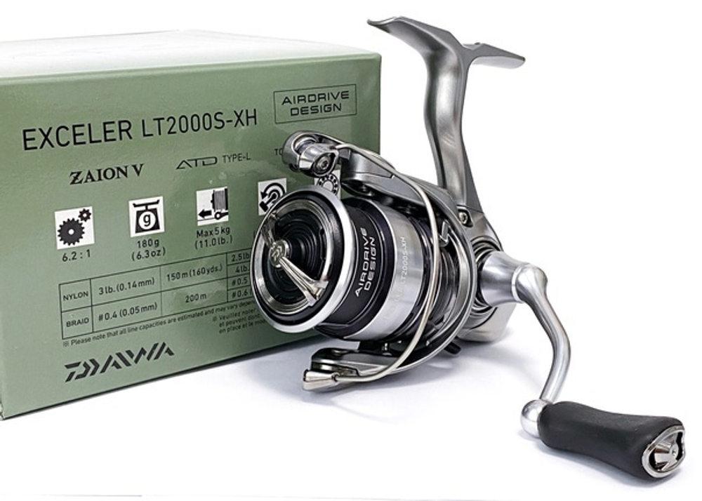 Катушка 23 EXCELER LT 2000S-XH от Daiwa