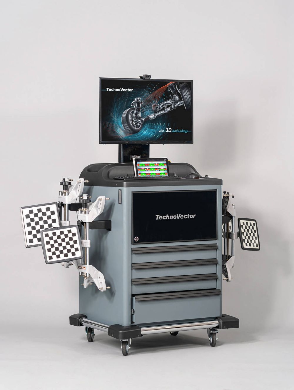 ТехноВектор (P 7202 TAS) стенд сход-развал 3D
