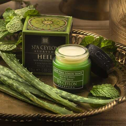 Бальзам от трещин на пятках "АЛОЭ ВЕРА, ЛИМОН И МЯТА" (25g)