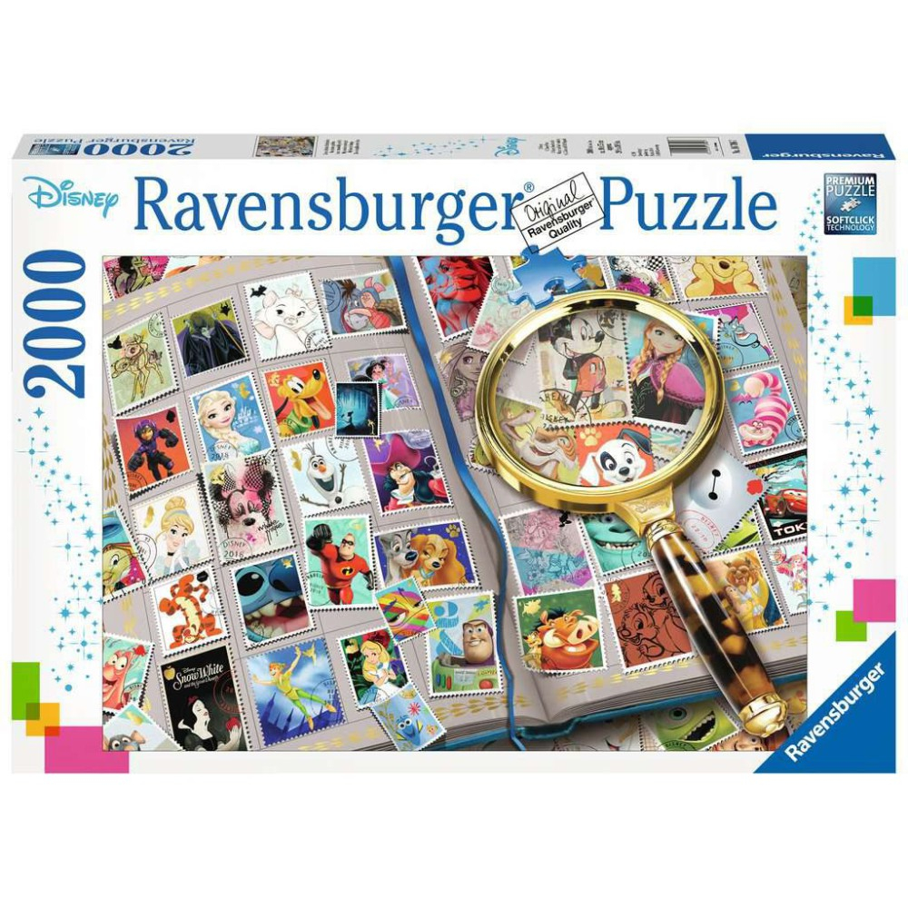 Пазл Ravensburger 167067 Коллекция почтовых марок 2000 элементов 167067 — фото 1