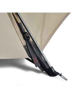 Палатка Naturehike Jiling PRO 2-местная, алюминиевый каркас, сверхлегкая, светло-коричневая