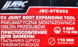Съемник пыльника шруса пневматический JBC JBC-9T0502