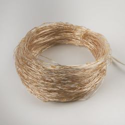 ULD-S10000-1000-DTA-RC WARM WHITE IP44 DEW Гирлянда светодиодная Роса. 100м. 1000 светодиодов. Теплый белый свет. Пульт ДУ в-к. Провод прозрачный. ТМ Uniel