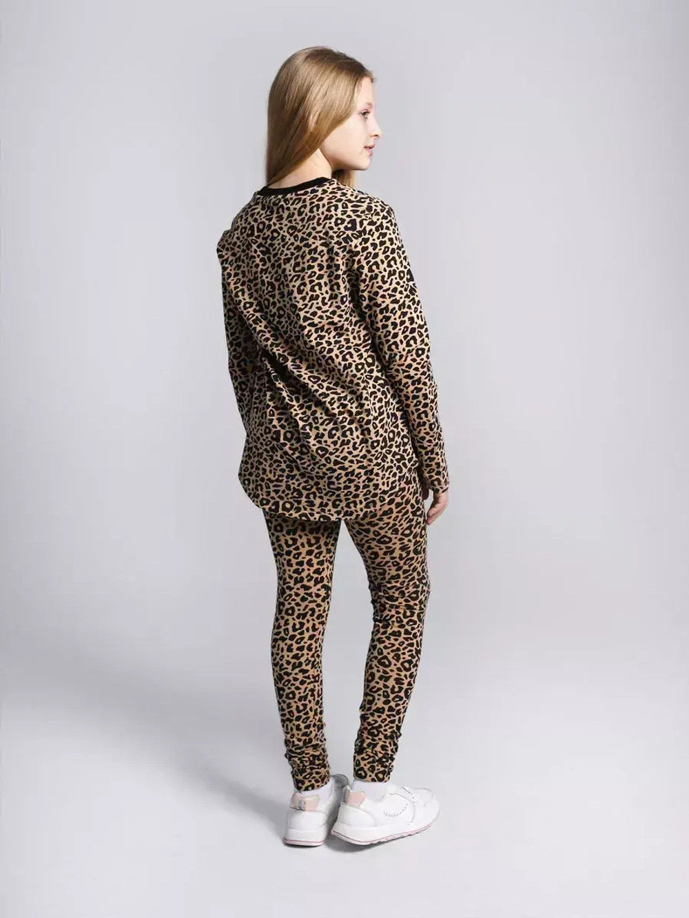 Домашний костюм для девочки с принтом