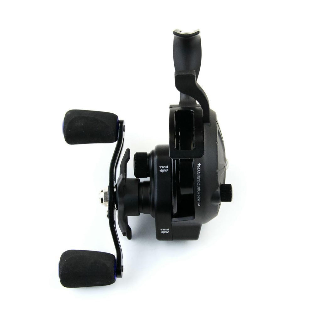 Катушка зимняя Grows Culture, Темно-синий, R (7+1BB, мет. шпуля)