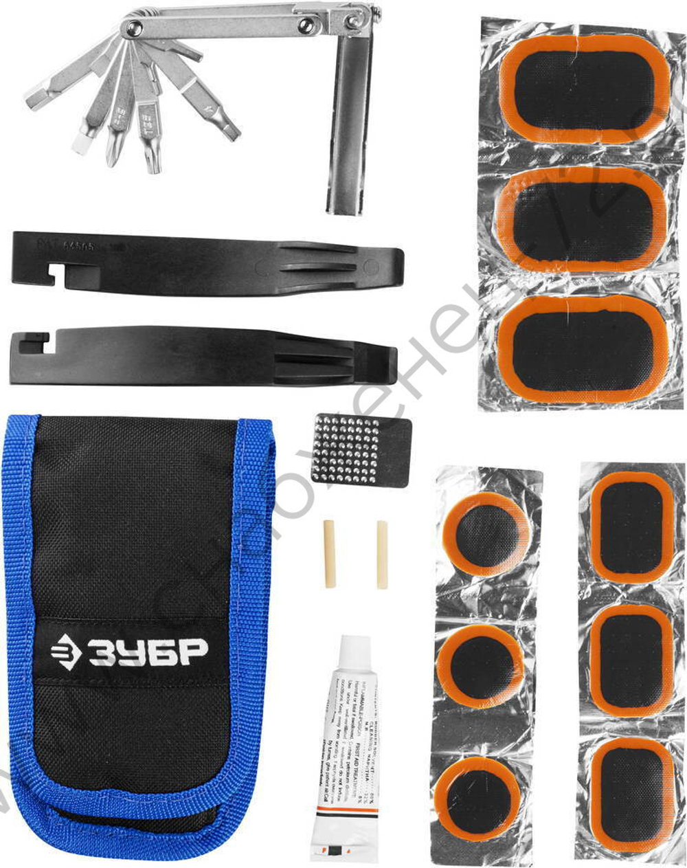 ЗУБР 11-в-1, Набор для обслуживания велосипеда (27428-H16)