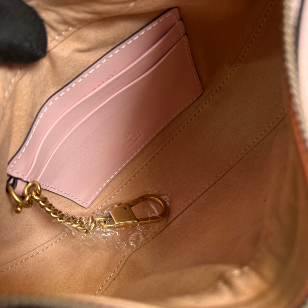 Gucci GG Marmont Half-Moon-Shaped Bag