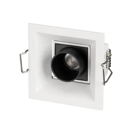 Светильник MS-ORIENT-BUILT-TURN-TC-S67x67-3W Warm3000 (WH-BK, 30 deg, 230V) (Arlight, IP20 Металл, 5 лет) 031927