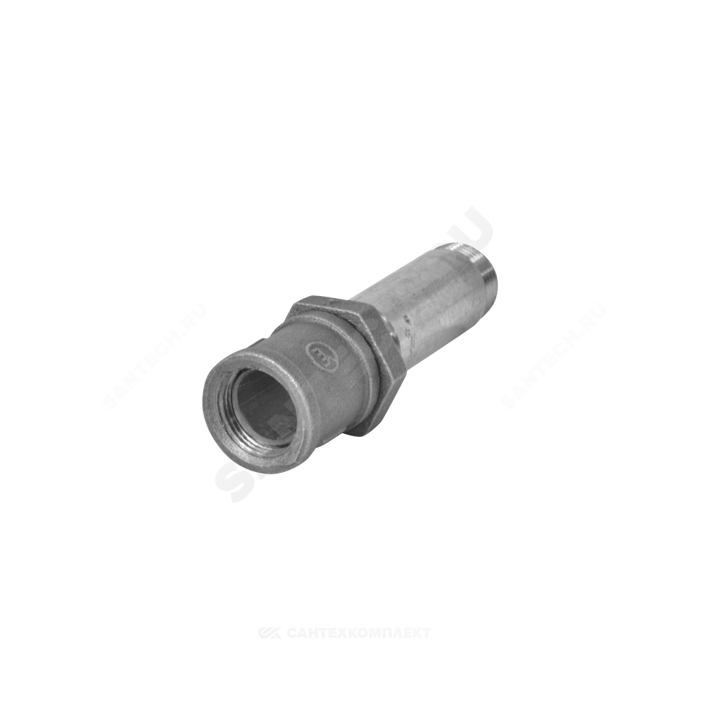 Сгон сталь оц Ду 15 L=110мм в комплекте Fittex PLUS