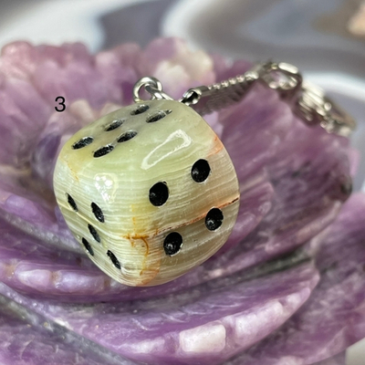 60711 Оникс брелок кубик 20*20*20 мм-32