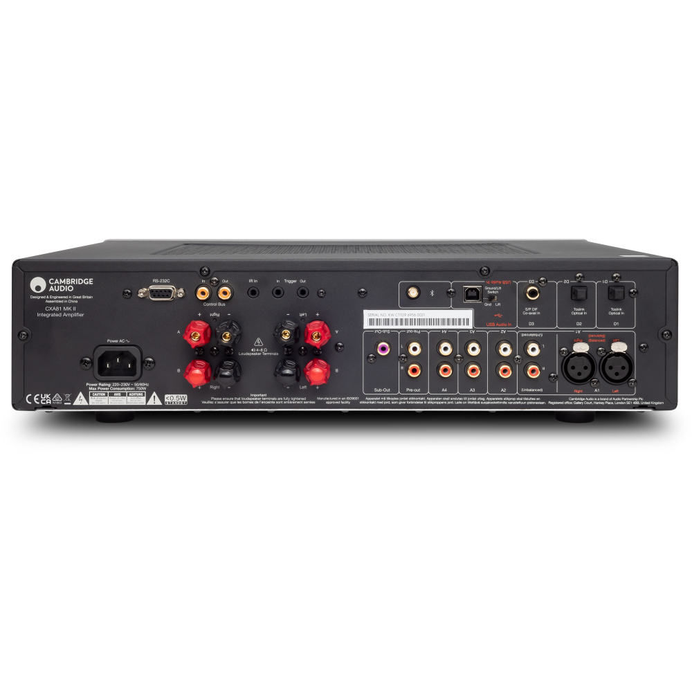 Cambridge Audio CXA81 MKII Lunar Grey — интегральный стереоусилитель премиум-класса