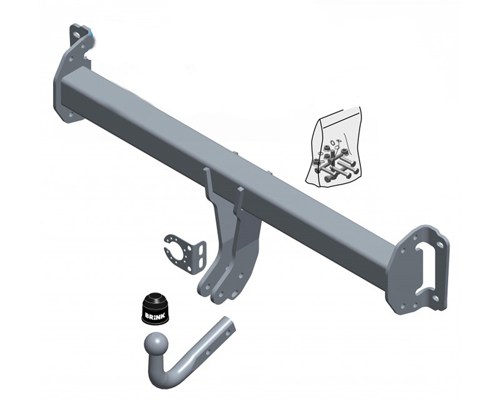 Фаркоп Brink (Thule) 648200 для Volvo XC60 17-(паспорт и сертификат в комплекте)(без электрики)