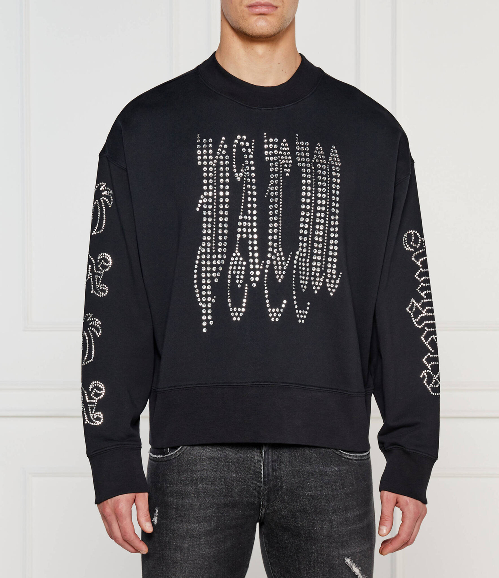 Худи Palm Angels - черный(PMBA026F 24FLE003)