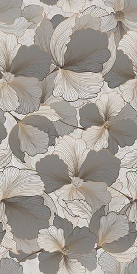 Керамогранит Awetic Bianco Decor Glossy