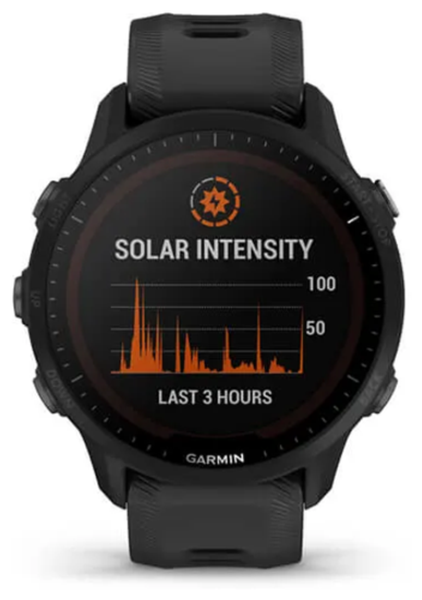 Умные часы Garmin Forerunner 955 Solar Wi-Fi, черный