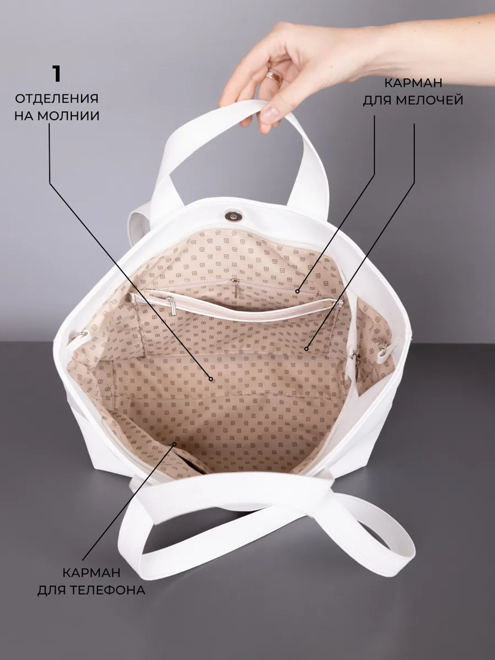 сумка большая через плечо шоппер