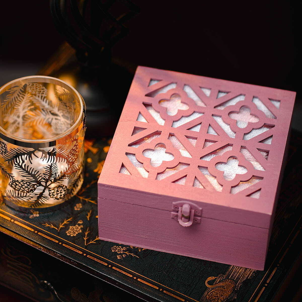 Набор полотенец 6шт 30x30 Arya home Case Pink белый