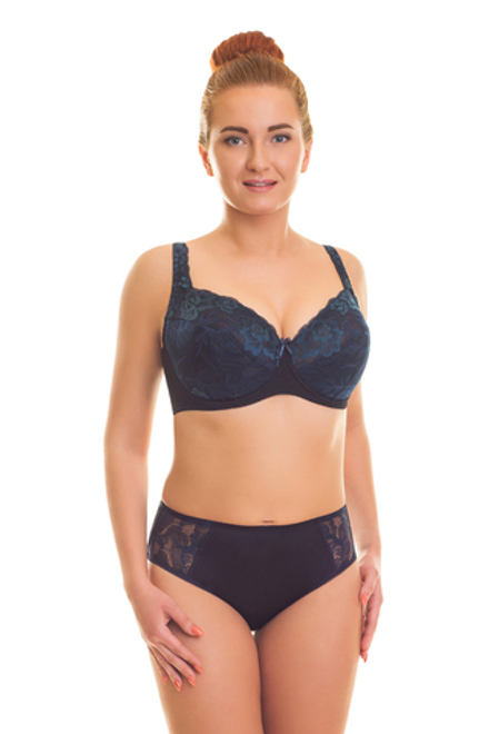 1109 бюстгальтер "Черный кварц"