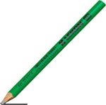 Карандаш LEKON строительный овальный, цвет покрытия зеленый, 014014
