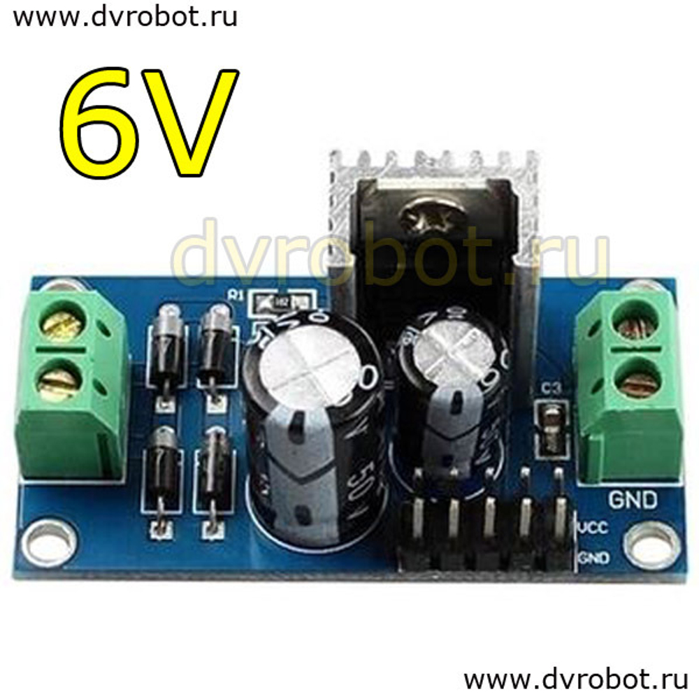 Стабилизатор LM7806 - 6VDC