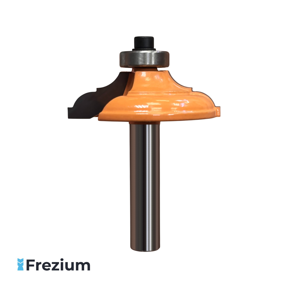 Калевочная фреза по дереву 40x8x12 R6