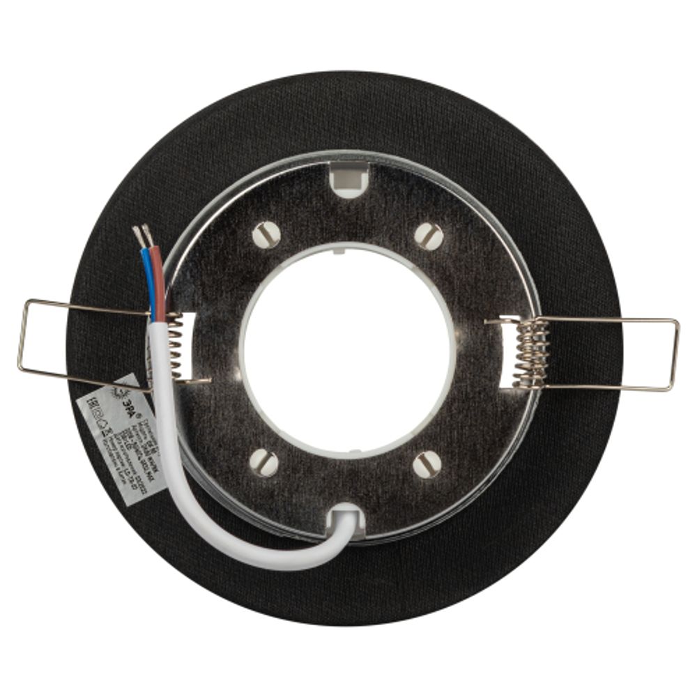 DK80 WH/BK Светильник ЭРА под лампу Gx53, 220V,13W, белый/черный