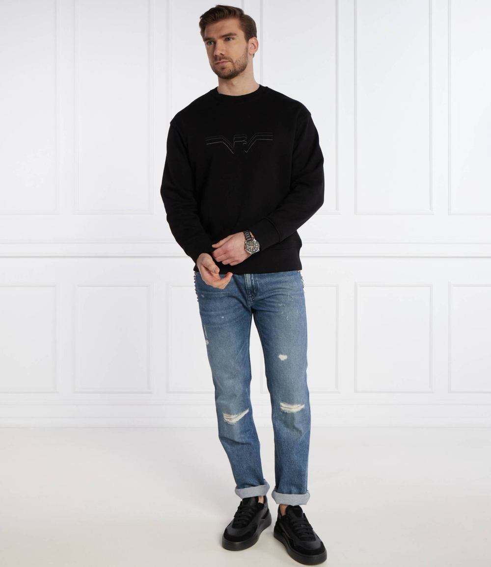 Худи Emporio Armani - черный(3D1M75 1JWPZ)