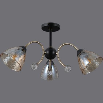 Люстра потолочная ILLUMICO E27 IL0230-3CSQ-29 BK AB