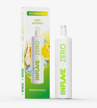 Купить Одноразовый Pod Inflave Zero - Лемонграсс (2200 затяжек)