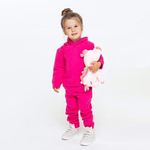 Комплект д/девочки (толстовка, брюки) НАЧЁС, цвет фуксия, р. 140. 9037686