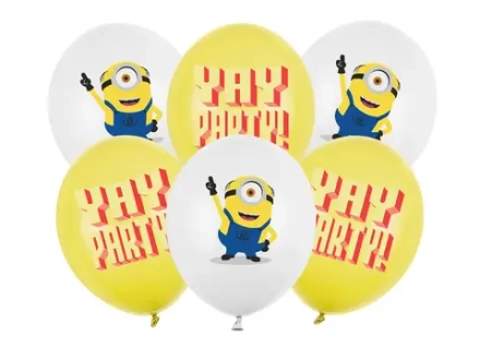 Набор шаров "Миньоны" 6 шт., 30 см