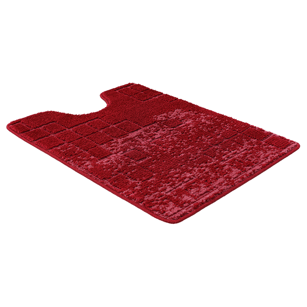 Коврик д/туалета Shahintex Vintage  60*80 вишневый (01)