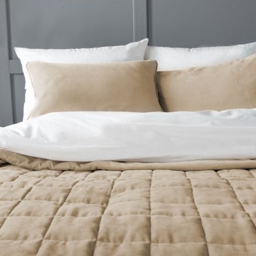 Покрывало Софт 230х250 | бежевый