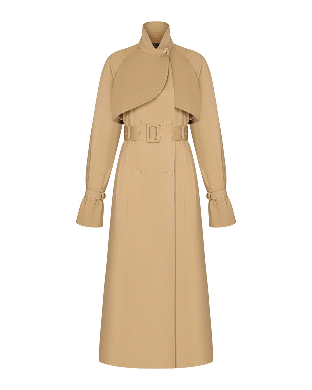 Тренч миди из плащевки