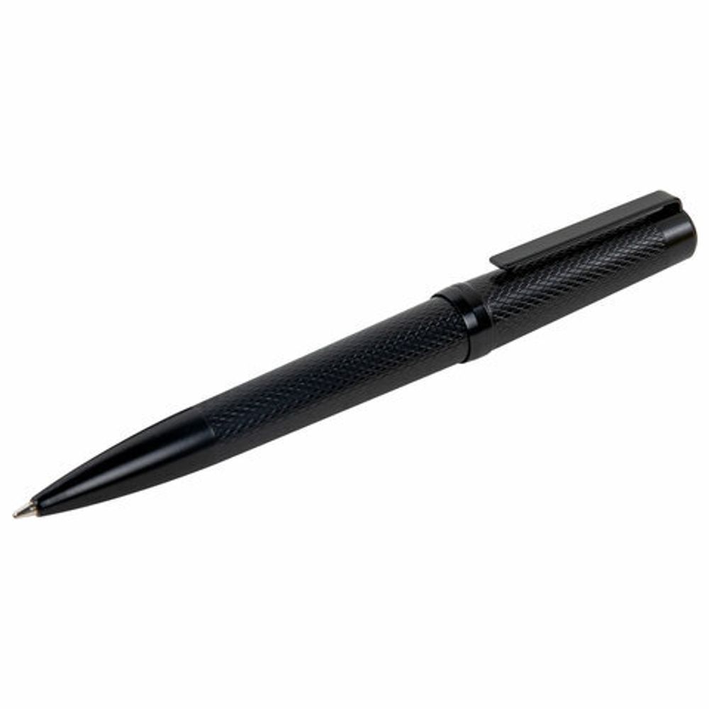 Ручка подарочная шариковая GALANT "Botta", корпус черный, детали черные, узел 0,7 мм, линия письма 0,5 мм, синяя, 144166