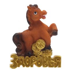 GAEM Магнит "Лошадка", L5 W1,5 H6,5 см, 4в.