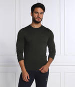 Хлопковый свитер Calvin Klein - зеленый(K10K109474)