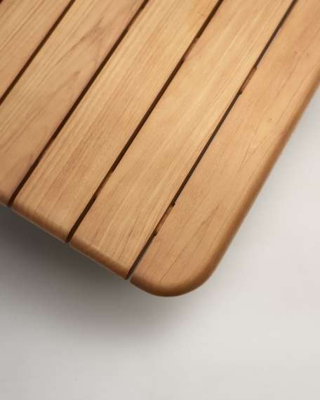 Журнальный столик Turqueta из массива тика, 70x70 см