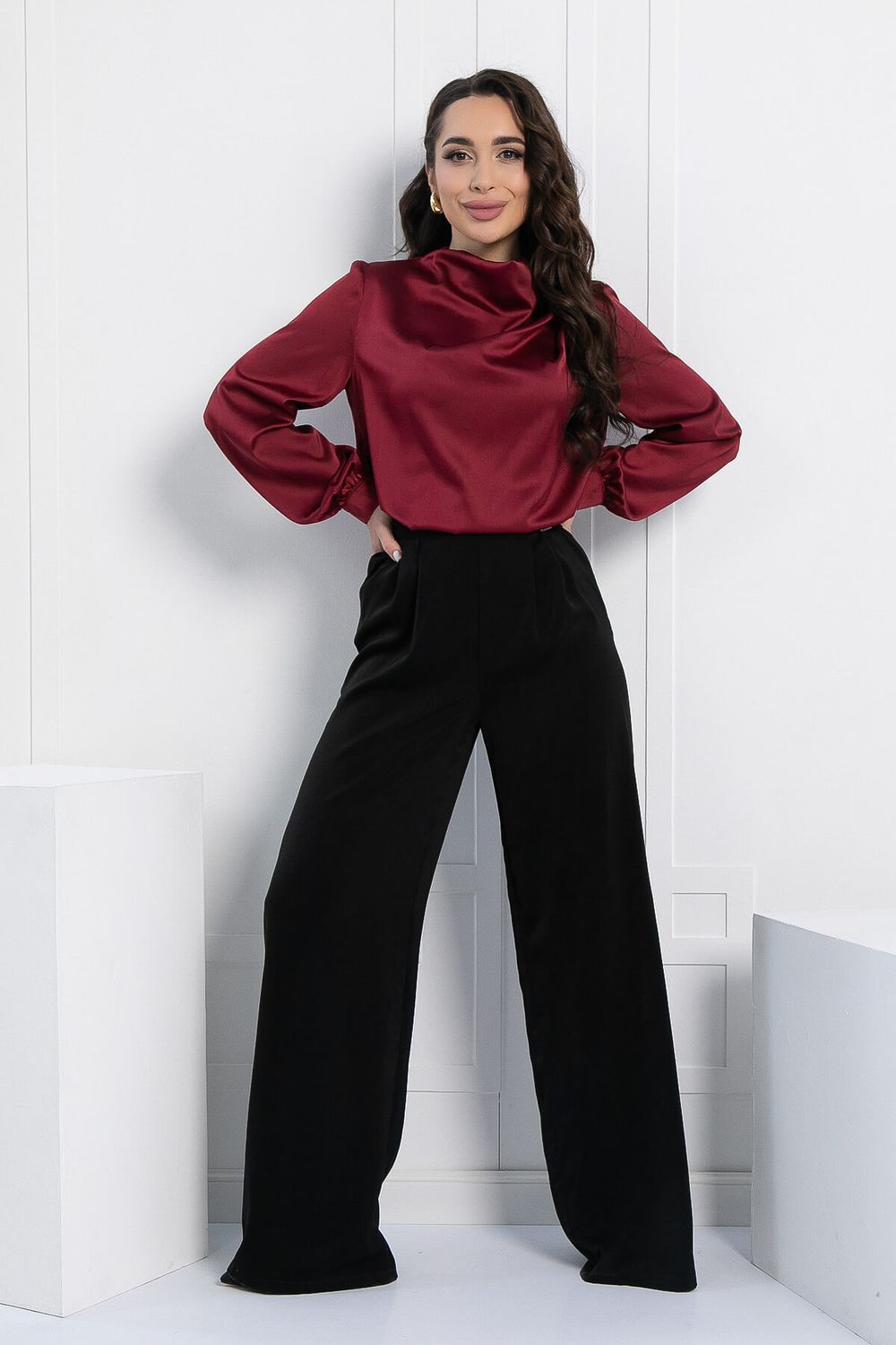 Блуза Магия успеха (бордо) Б12867-16М LT Collection