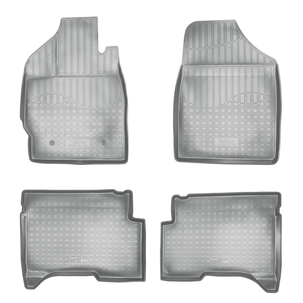 Ковры в салон Norplast/Unidec для Lifan X50 (2015-), арт.NPA10-C51-750-G