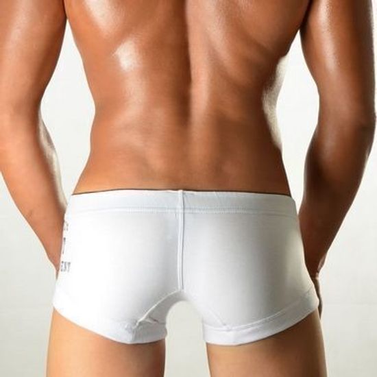 Мужские трусы хипсы белые DOOP Army Trunk White
