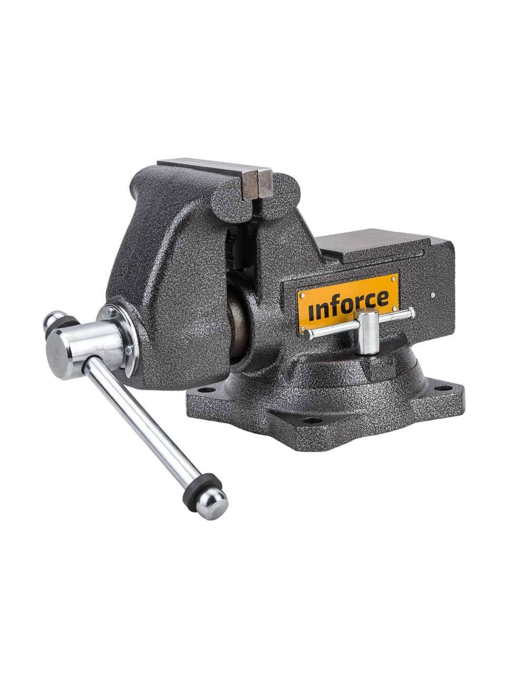 Поворотные слесарные тиски Inforce 115 мм 05-23-09