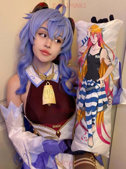 Мини дакимакура Уно из Намбака арт. M0400, 60х20 см