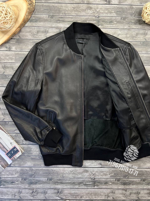 Кожаный бомбер Tom Ford